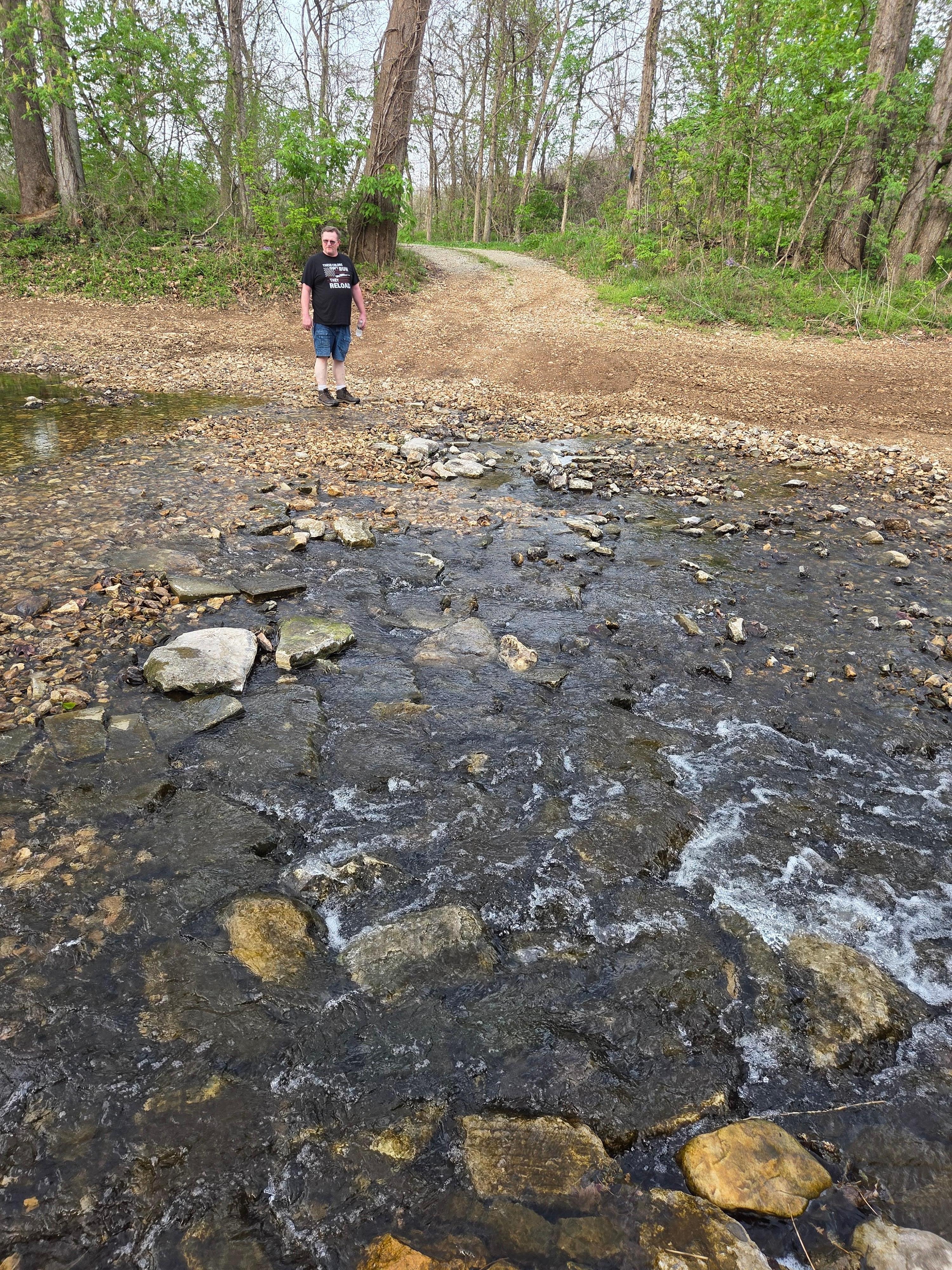 This is what we had to drive through to get to the cabin.