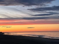 Sunset at the beach