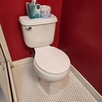 Tiny toilet