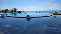 One of the best infinity pools in Cancun