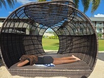 Lazy day by the beach