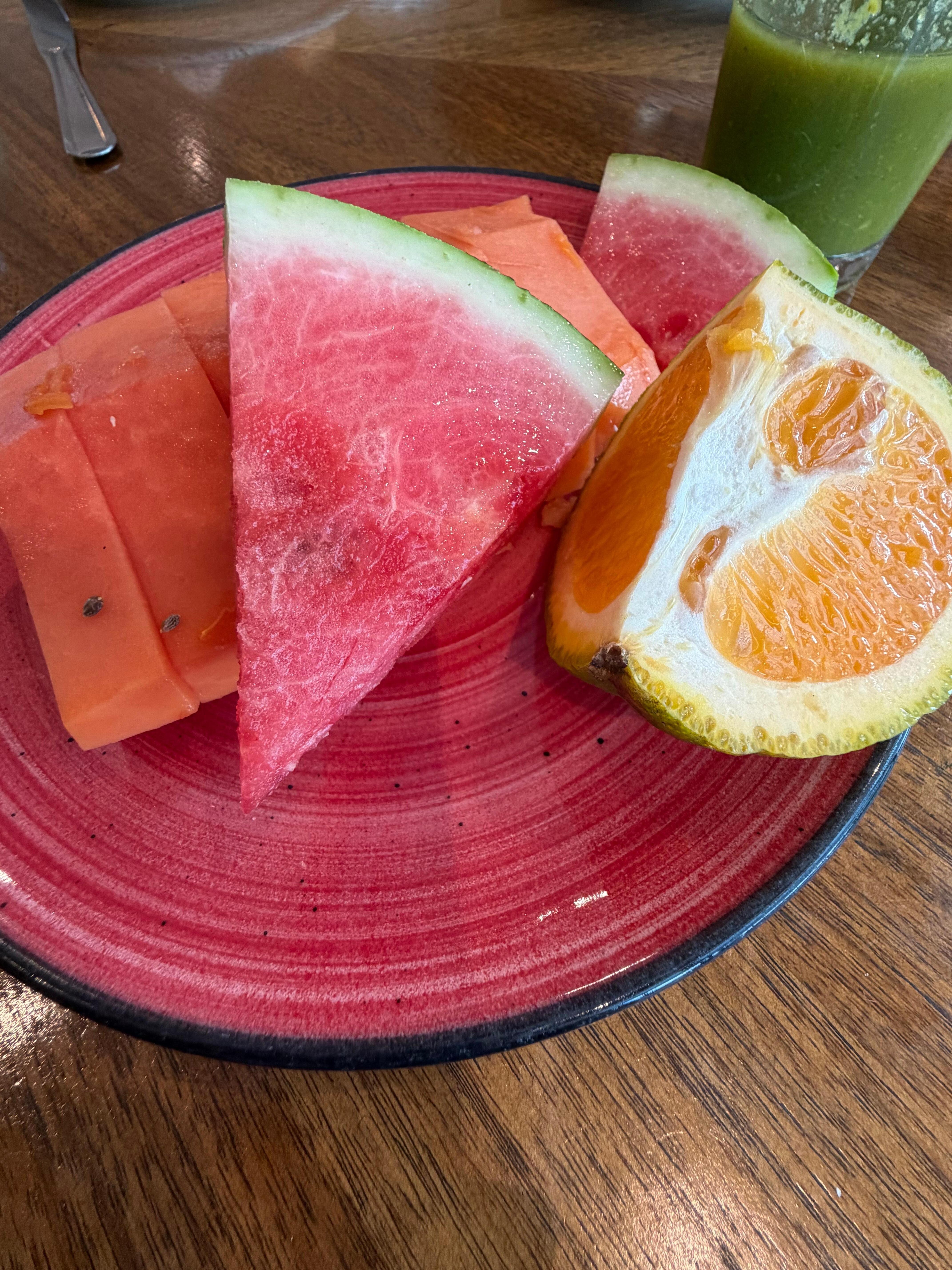 Fresh varieties of different fruits.