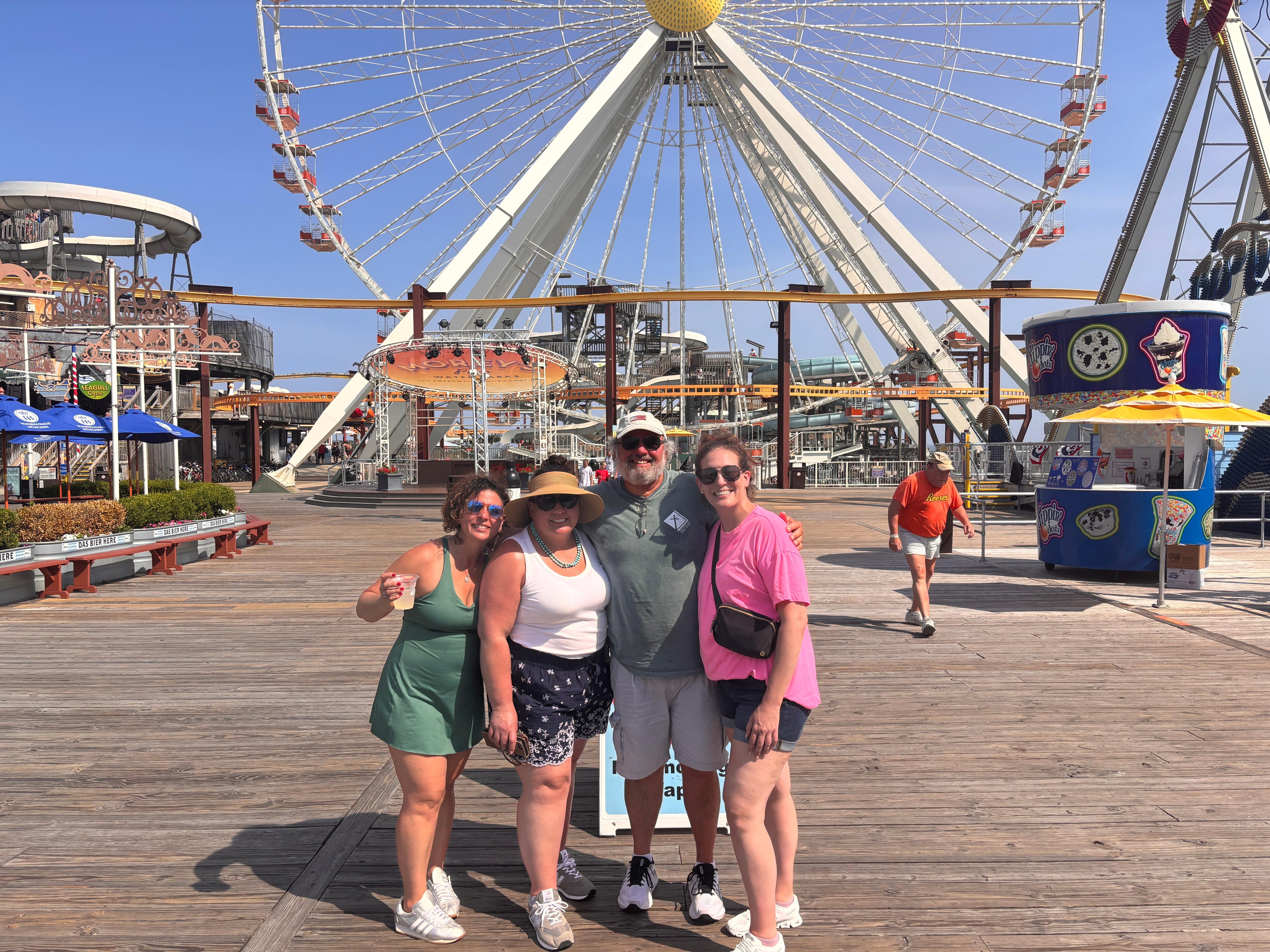At the boardwalk 
