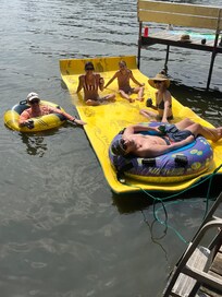 The waterfront setting was so appreciated on those 90 degree days