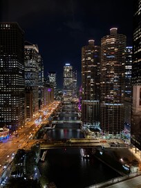 Nighttime view from my room!