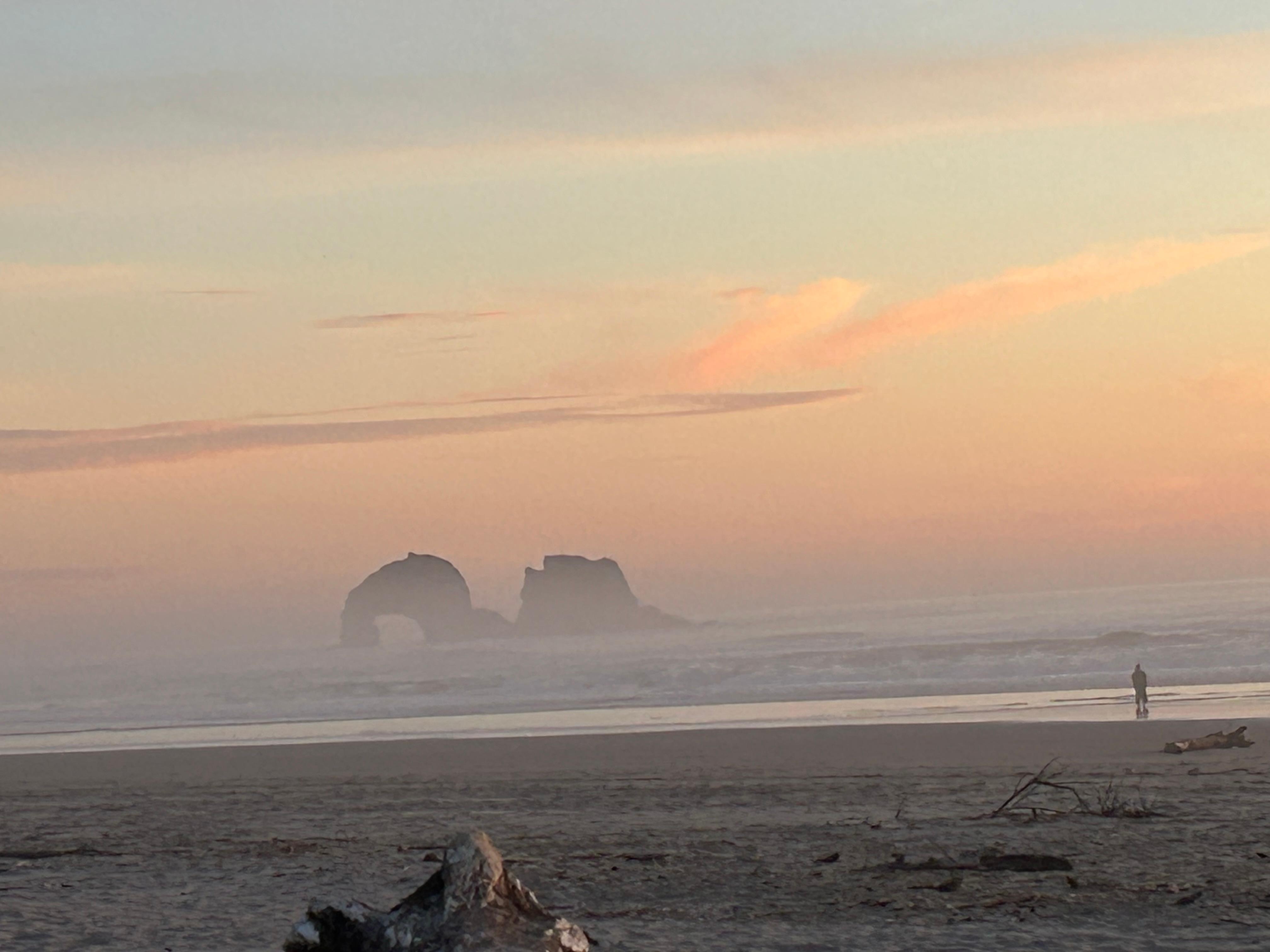 Twin Rocks. We call it “ the dragon rock”