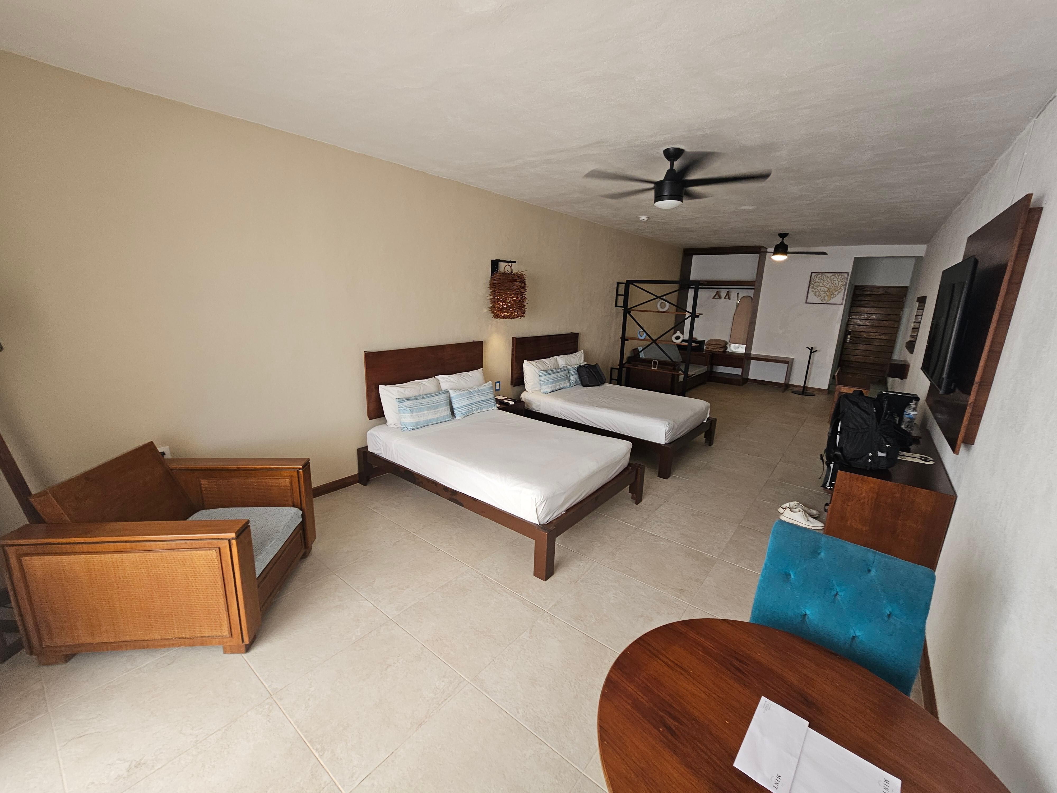 This is the family suite. All the rooms are HUGE !!!! 