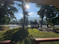 View from the back porch.