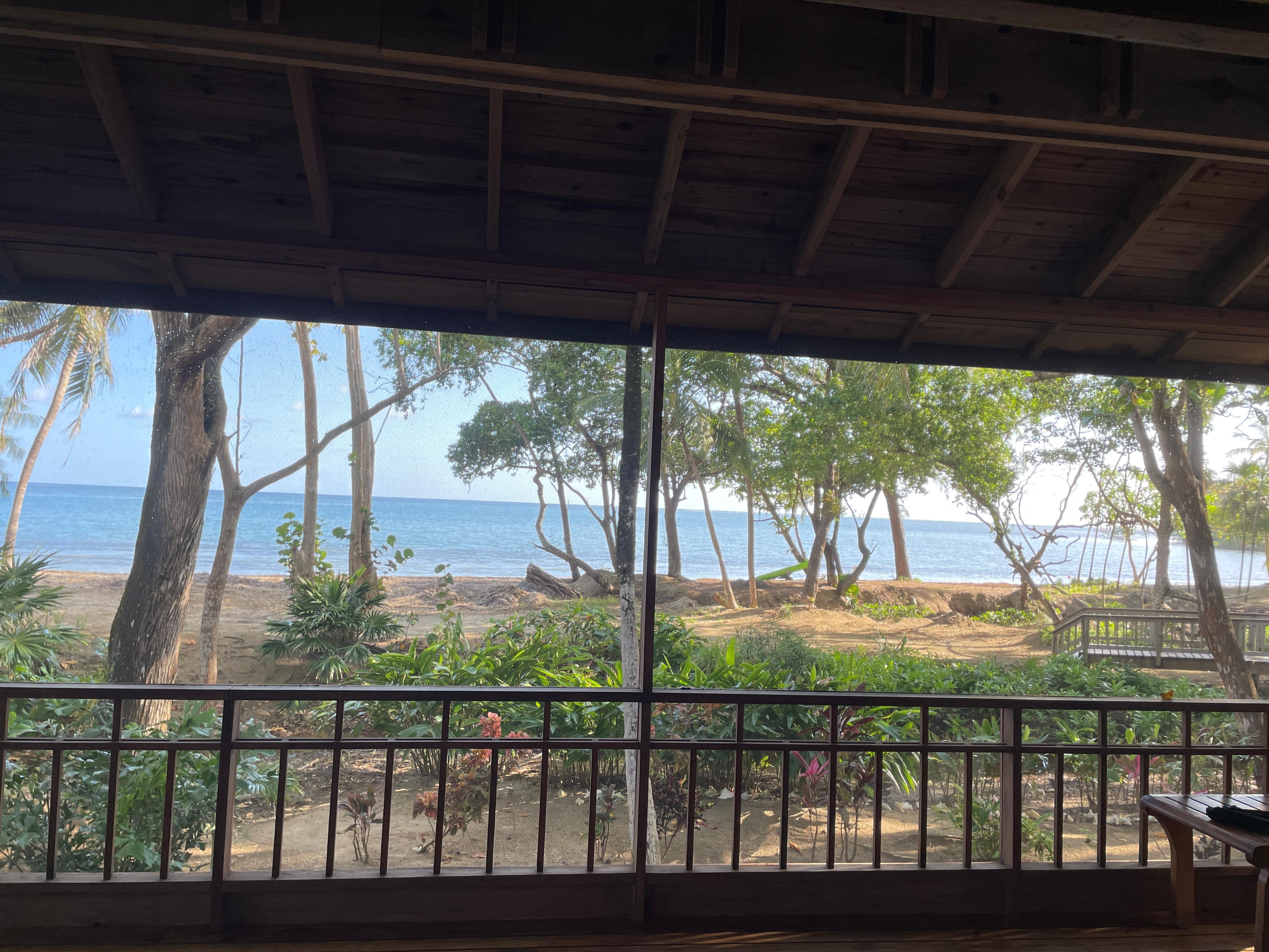 Our view from the deck!