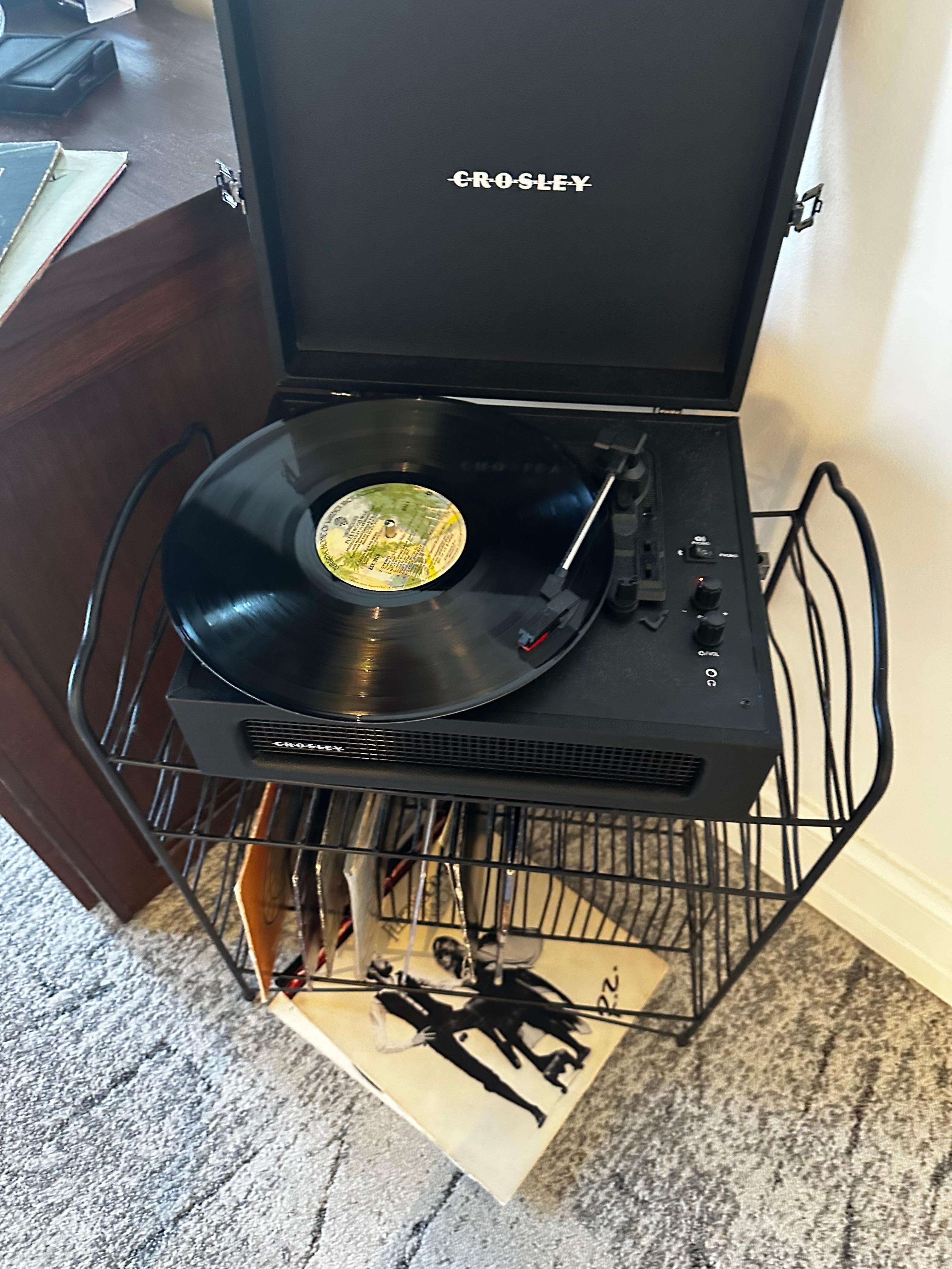 Great touch having record players! Good music choices too!!