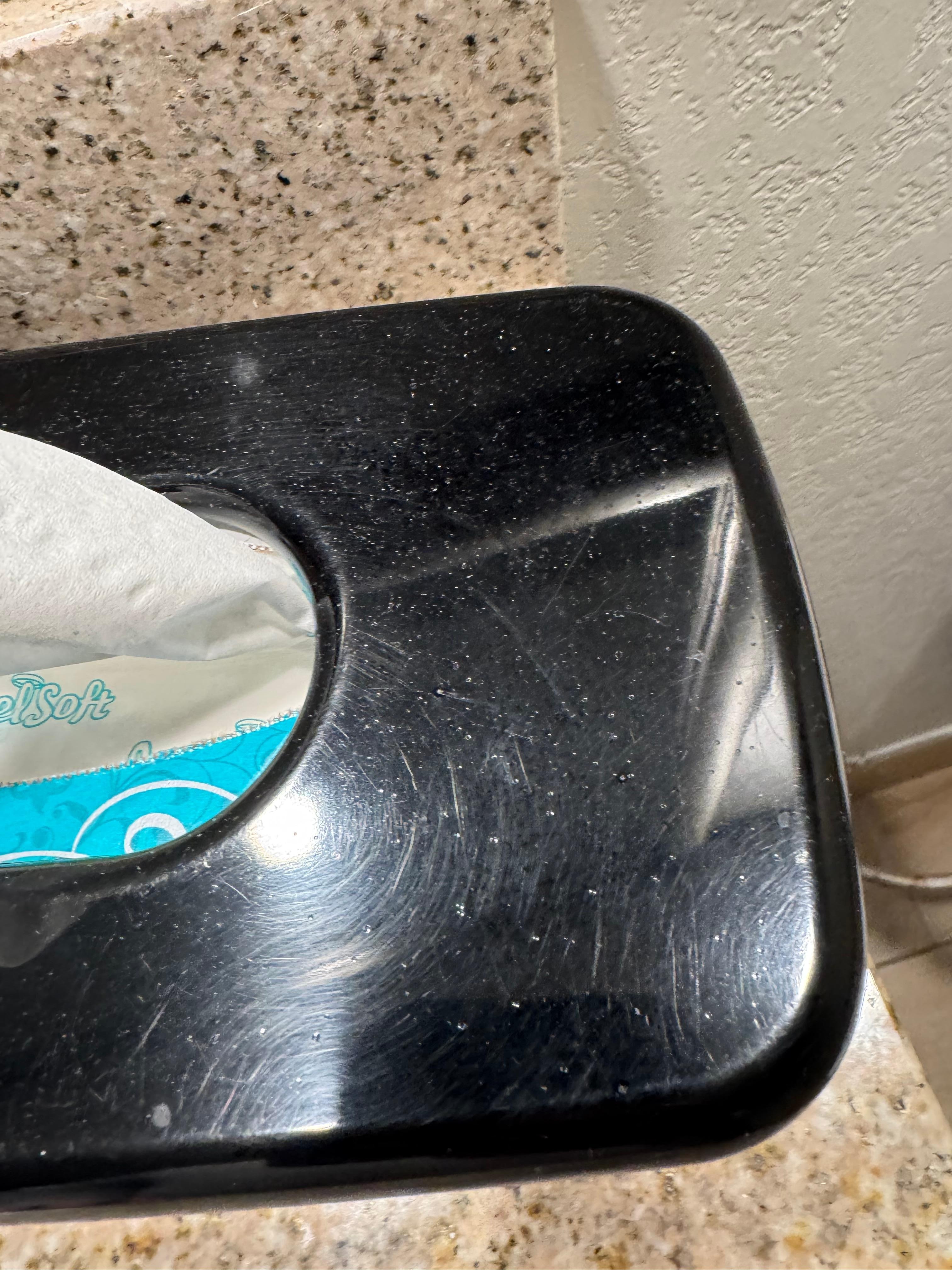 Kleenex box wasn’t ever cleaned