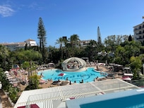 View from the infinity pool