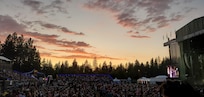 Lake Tahoe Amphitheater sunset