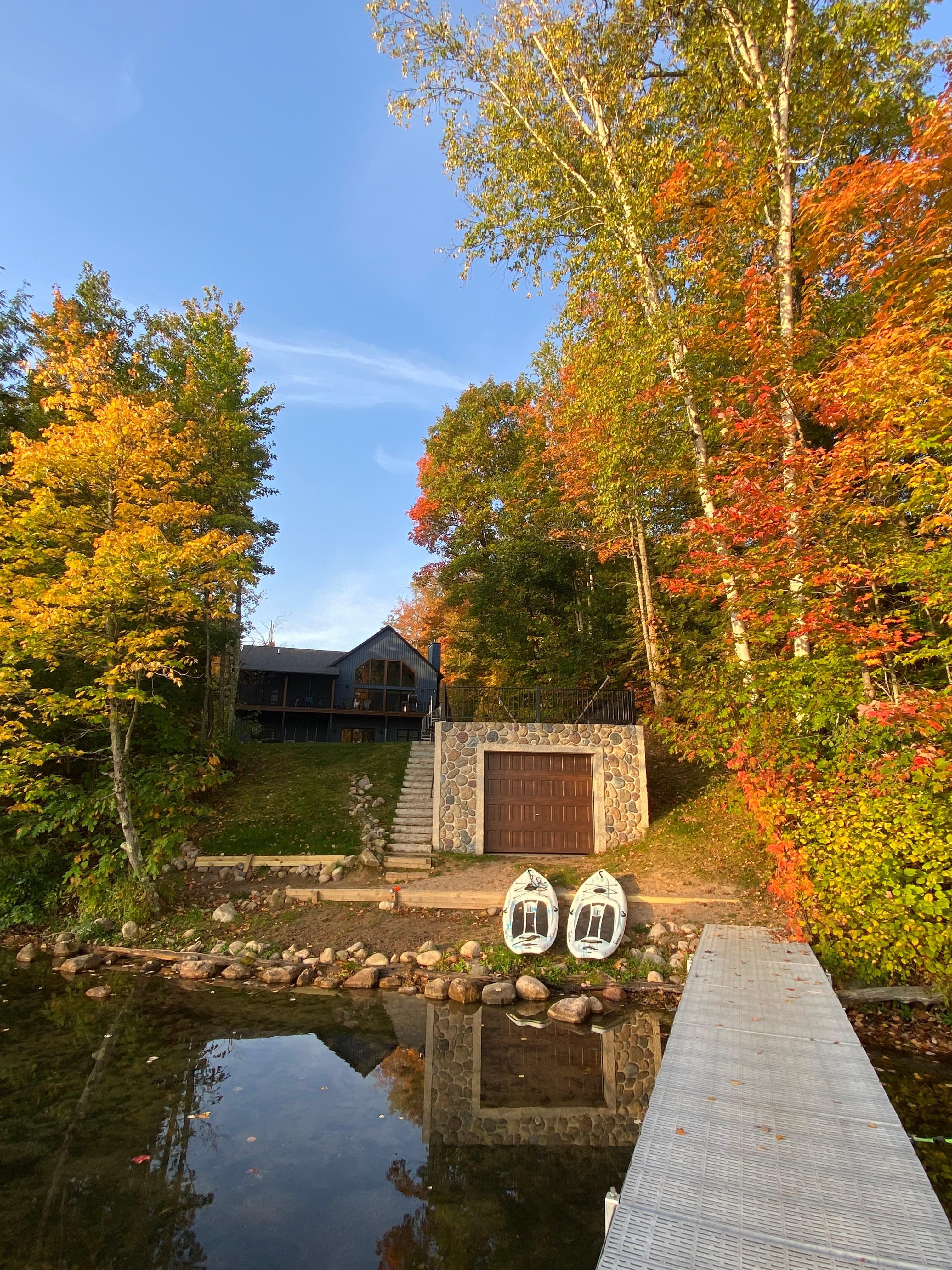 Wonderful beach and dock to relax on and enjoy the sun during the day and stars at night.