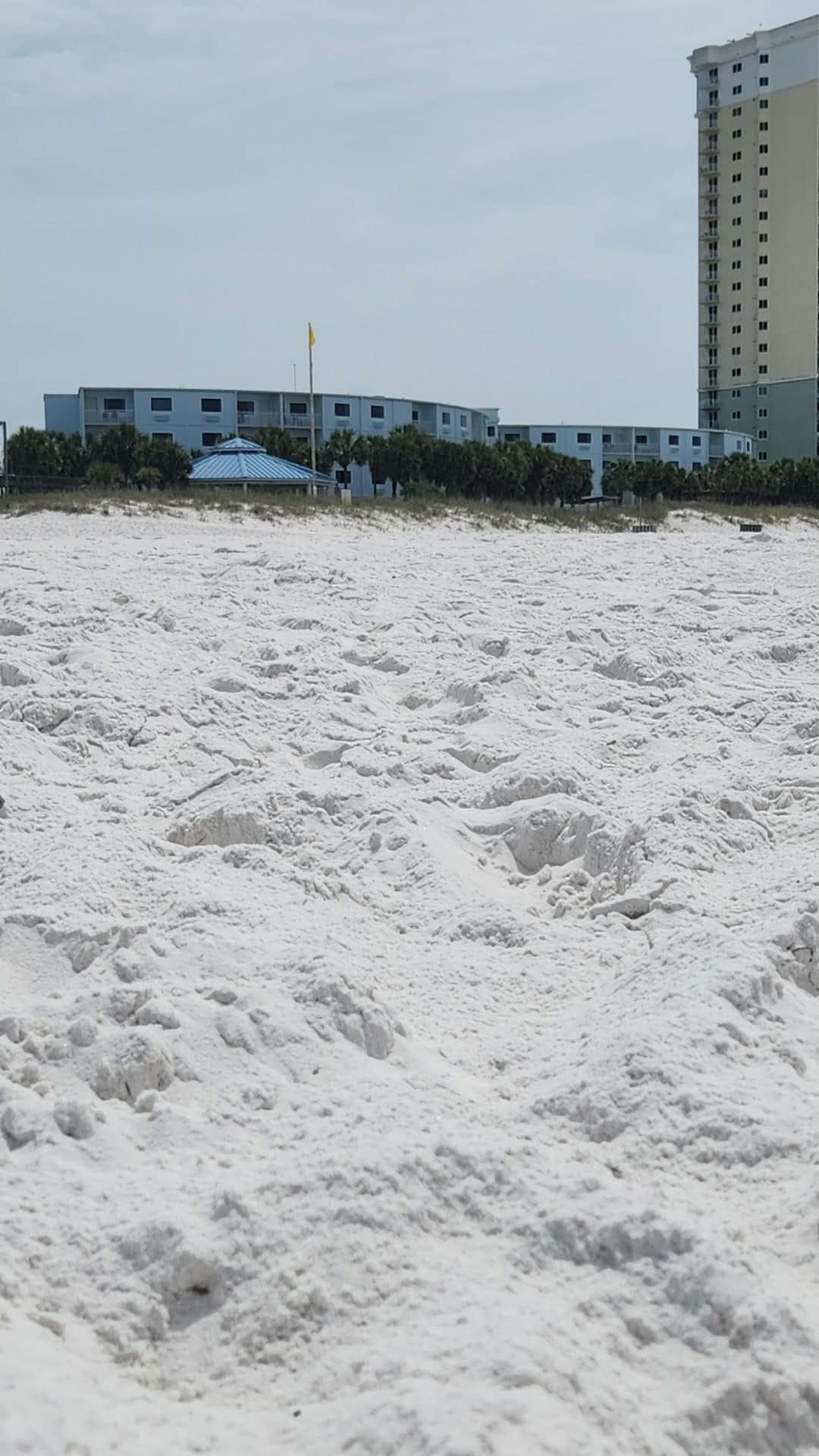 Outside of Hotel from Beach