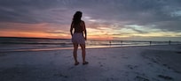 Sunset at the beach. Good times.