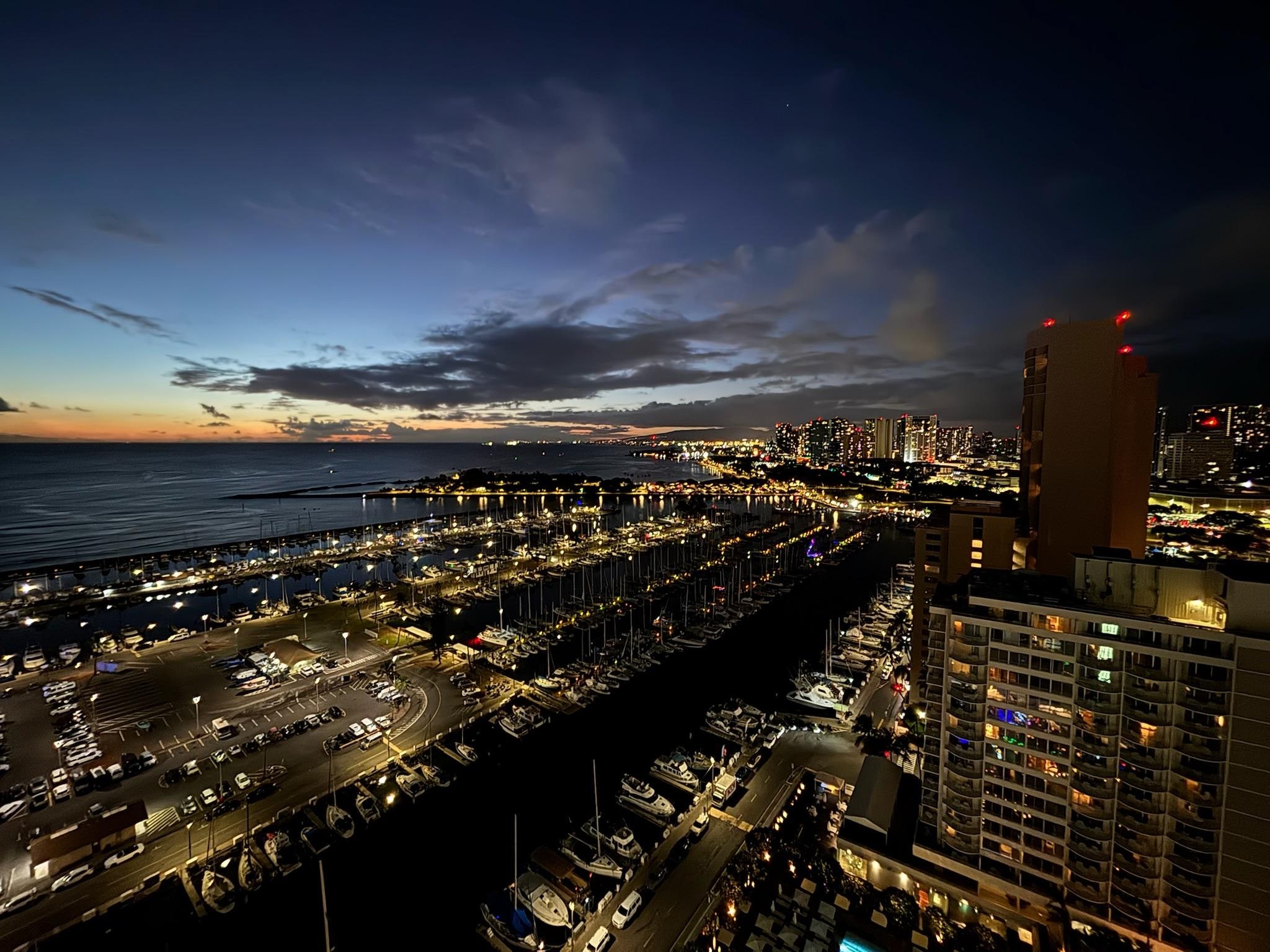 View from the balcony