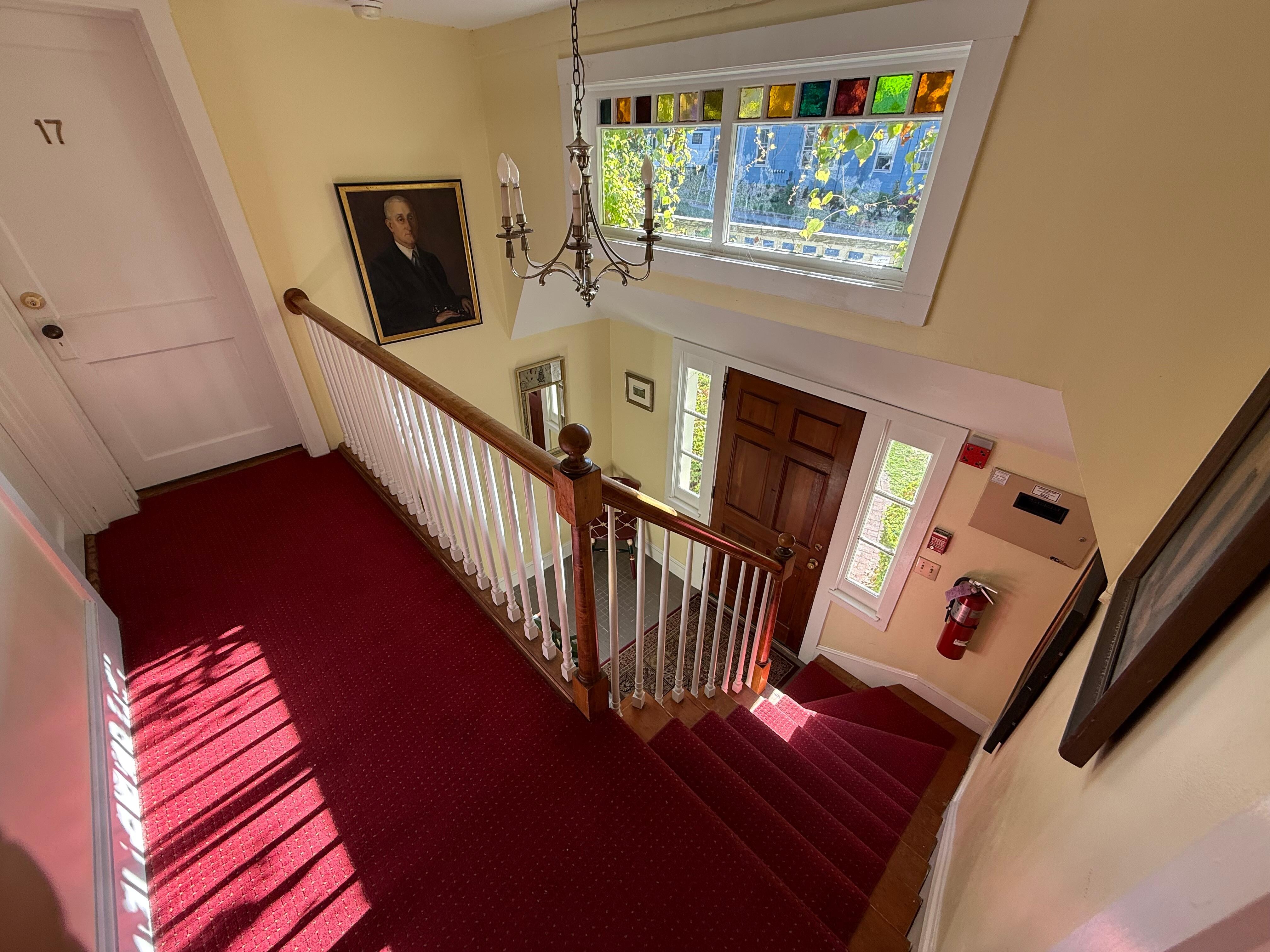 Second floor of carriage house 