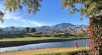 View from the terrace of the 13th hole at the Stadium course.