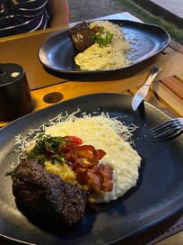 Dinner at beach club