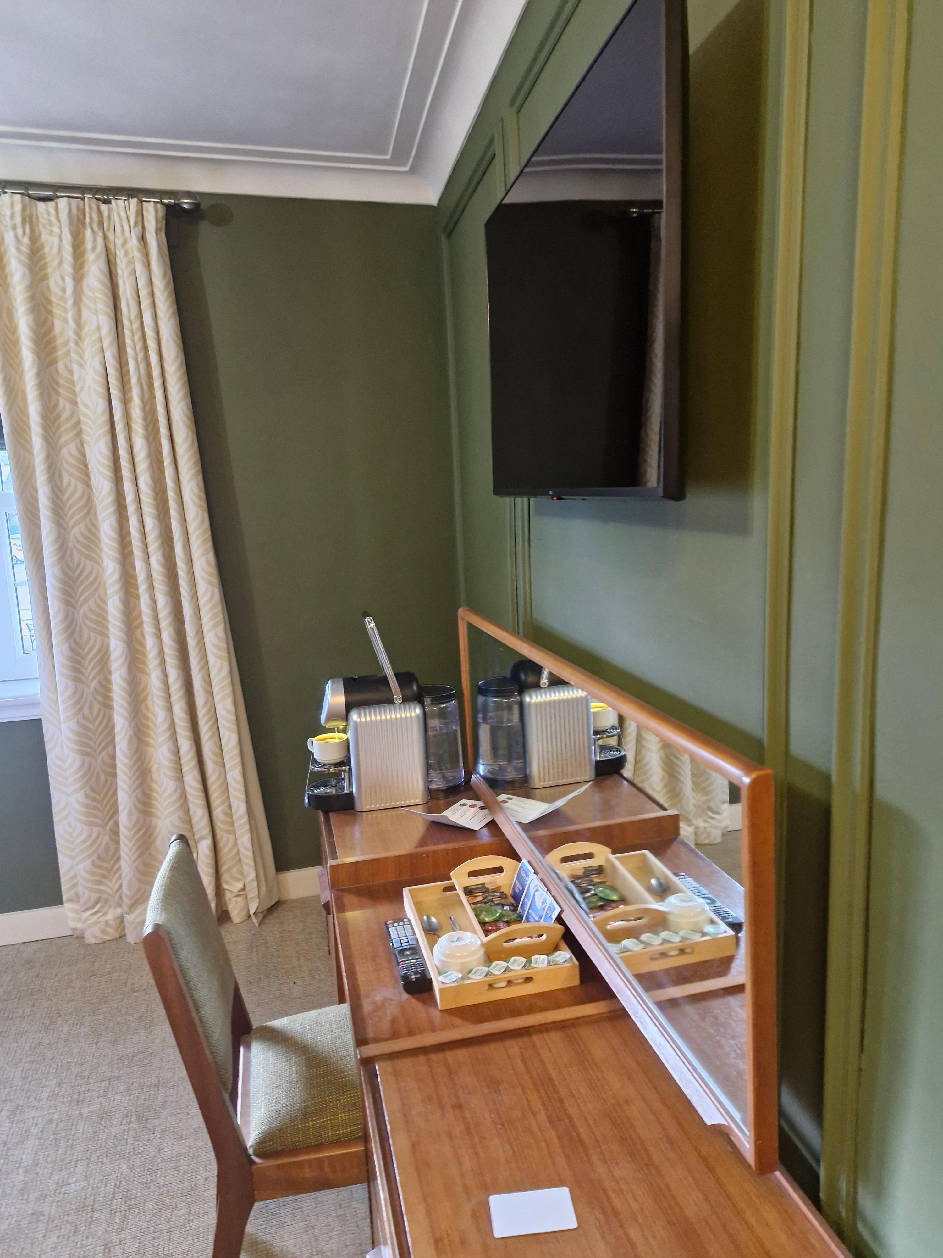 the tea and coffee making facilities were really good 