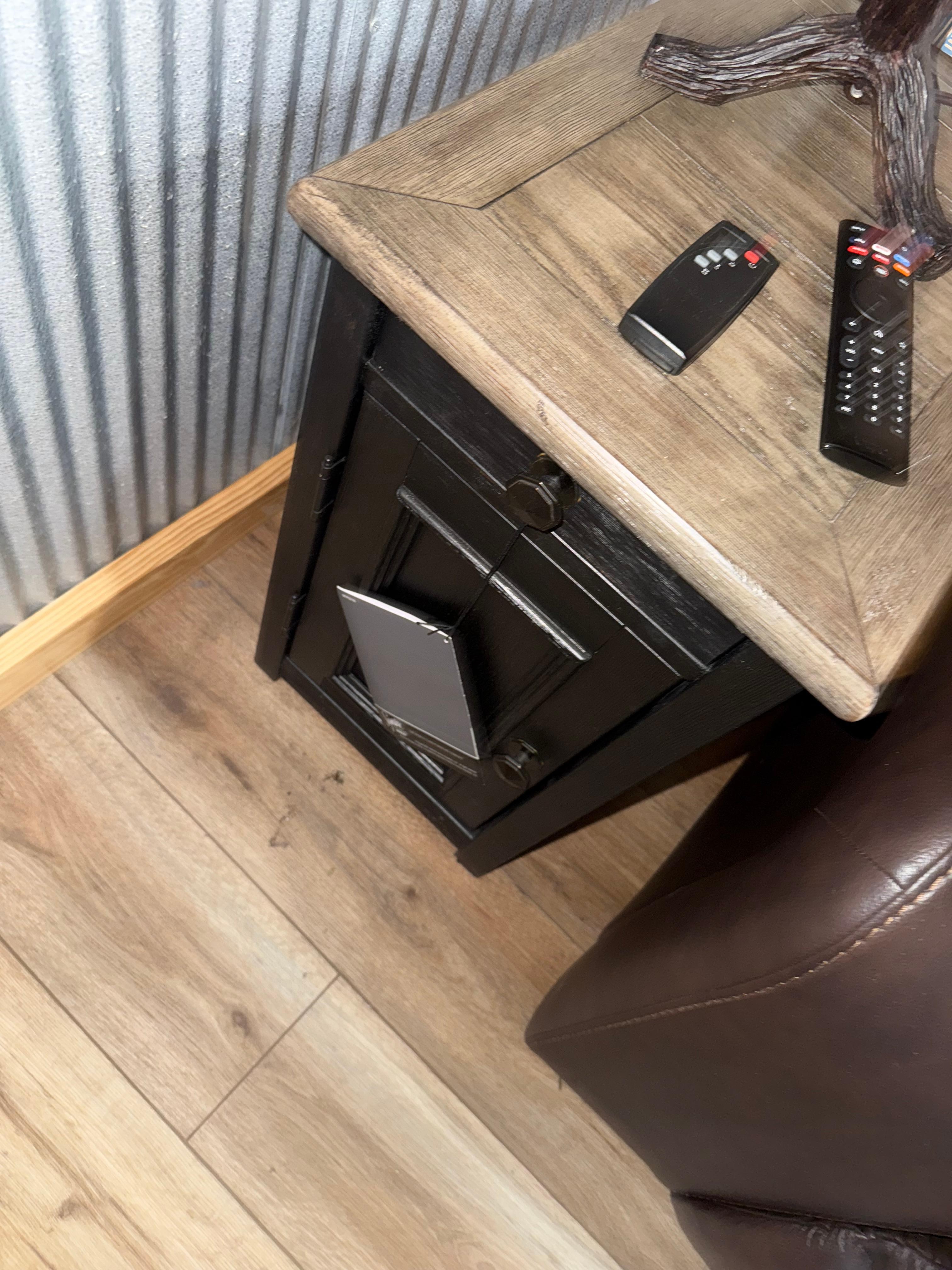 Tags still on furniture 