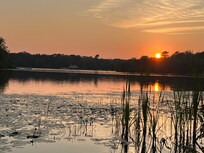 Sunset at the lake