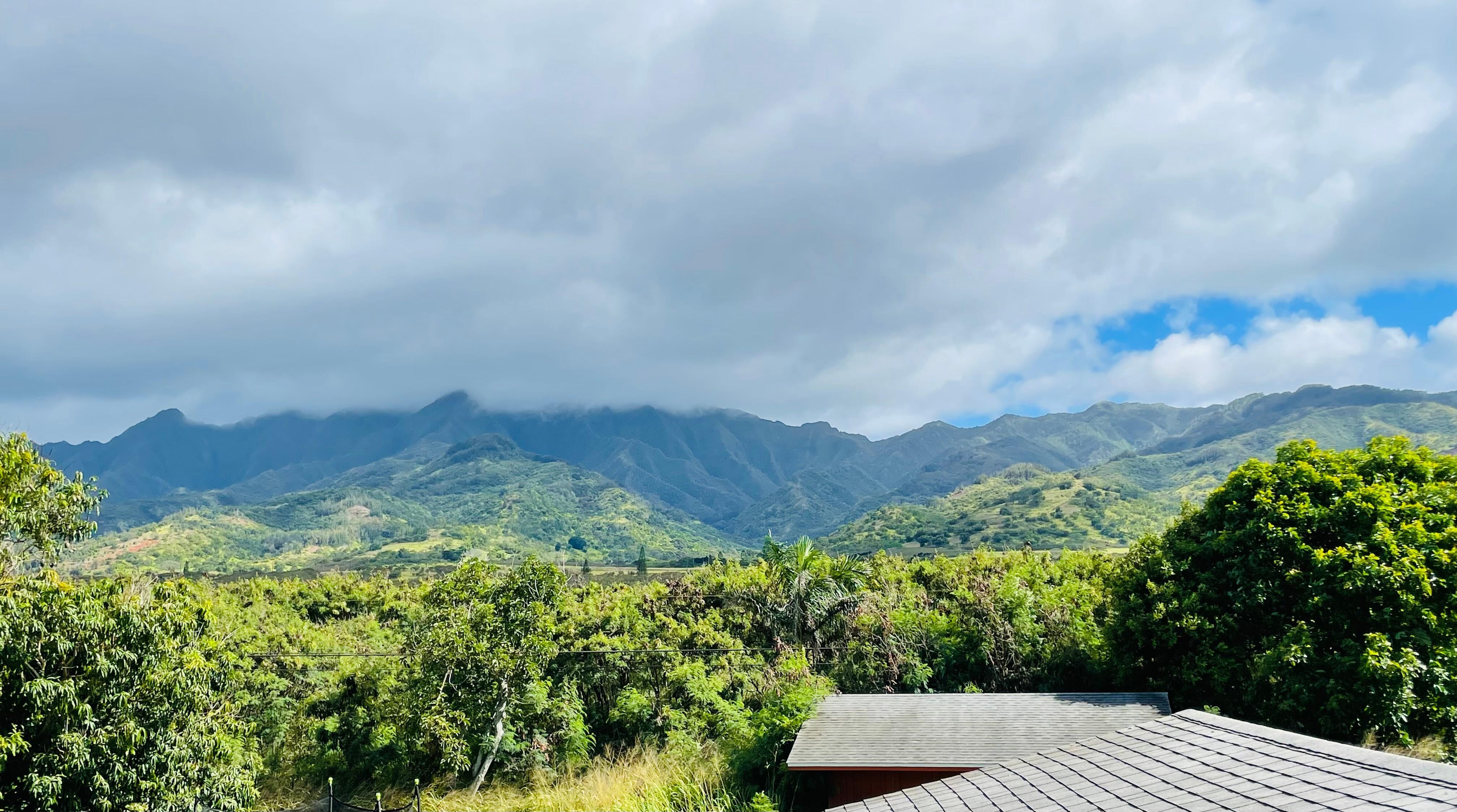 View from the balcony 