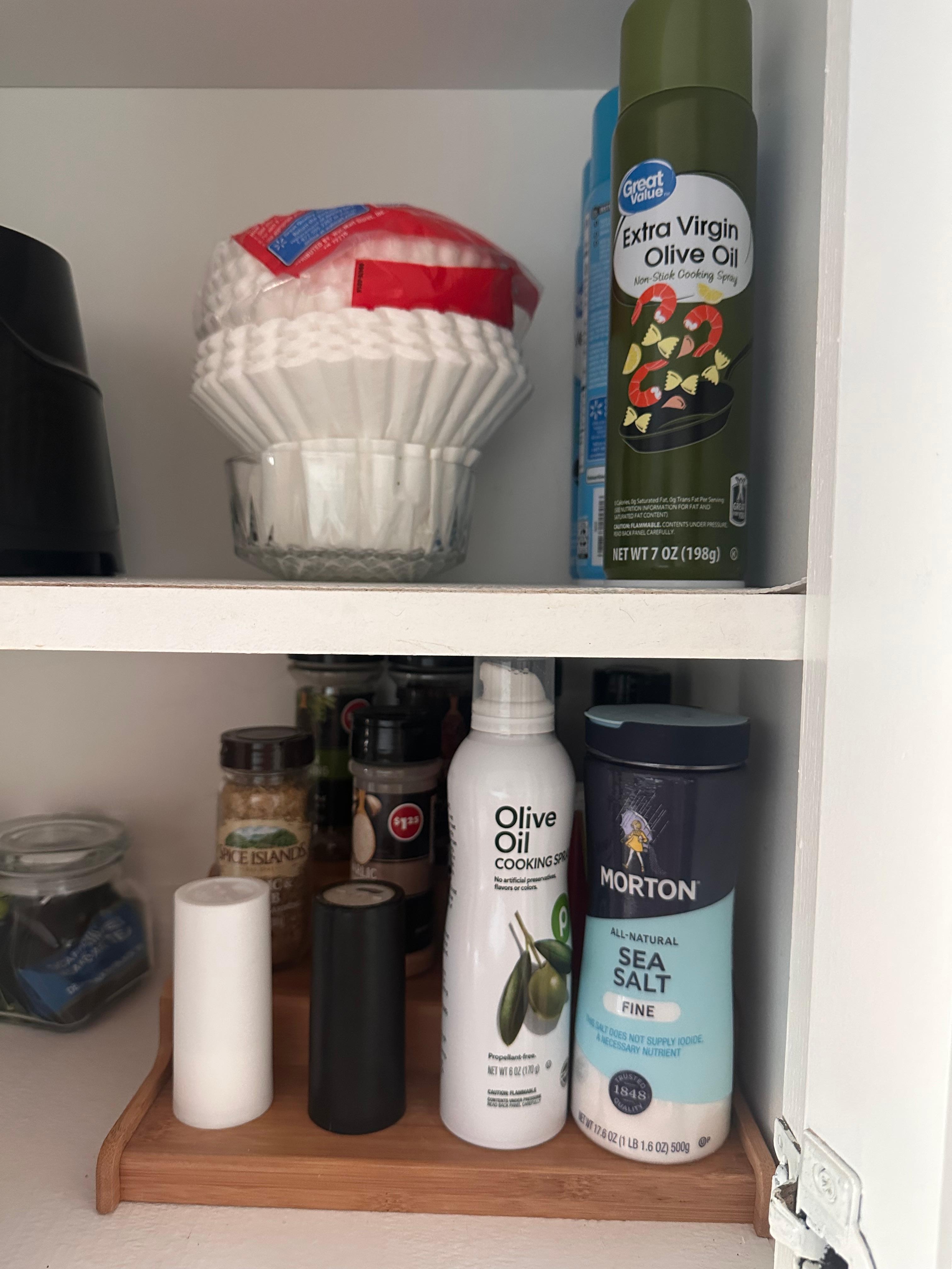 Basic seasoning stocked