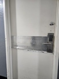 Prison door