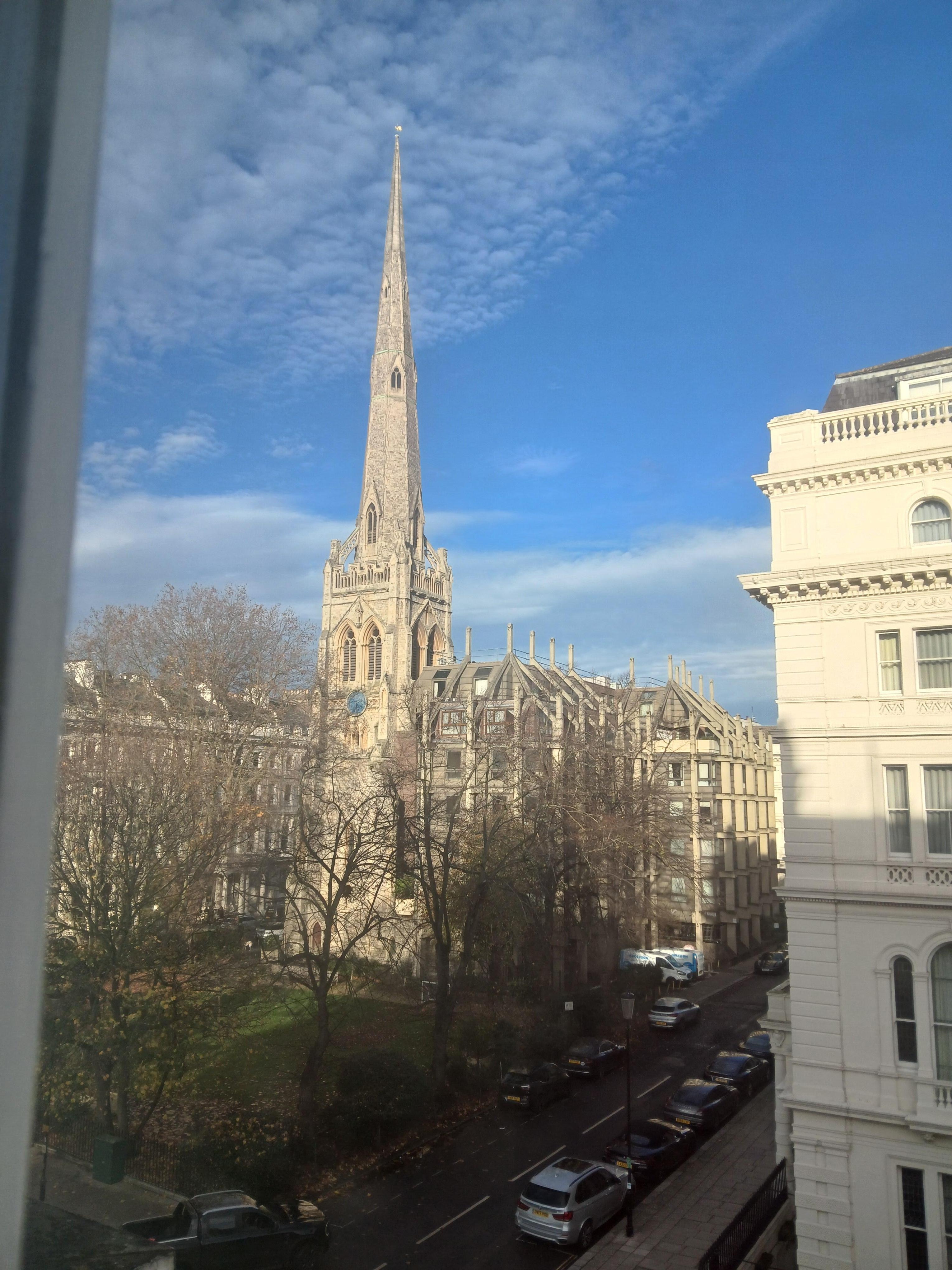 View from our hotel room