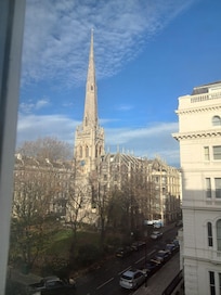 View from our hotel room