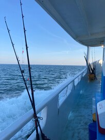 Return trip on the boat