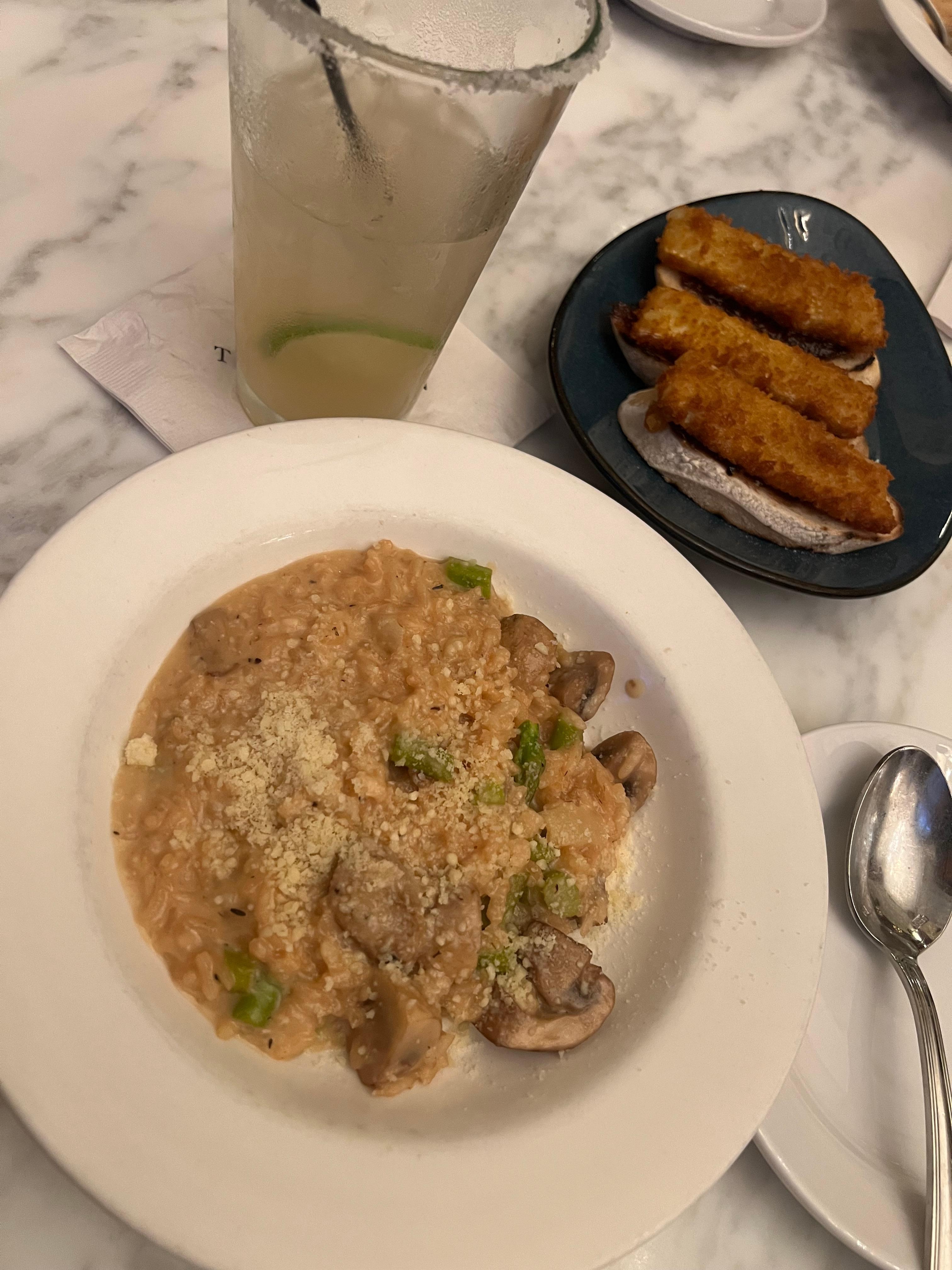 Wild Mushroom & Asparagus Risotto 