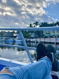 Waiting to go out on the party fishing boat - Sailers choice is the best. Still wish they would bring back SunCruise Casino boat.