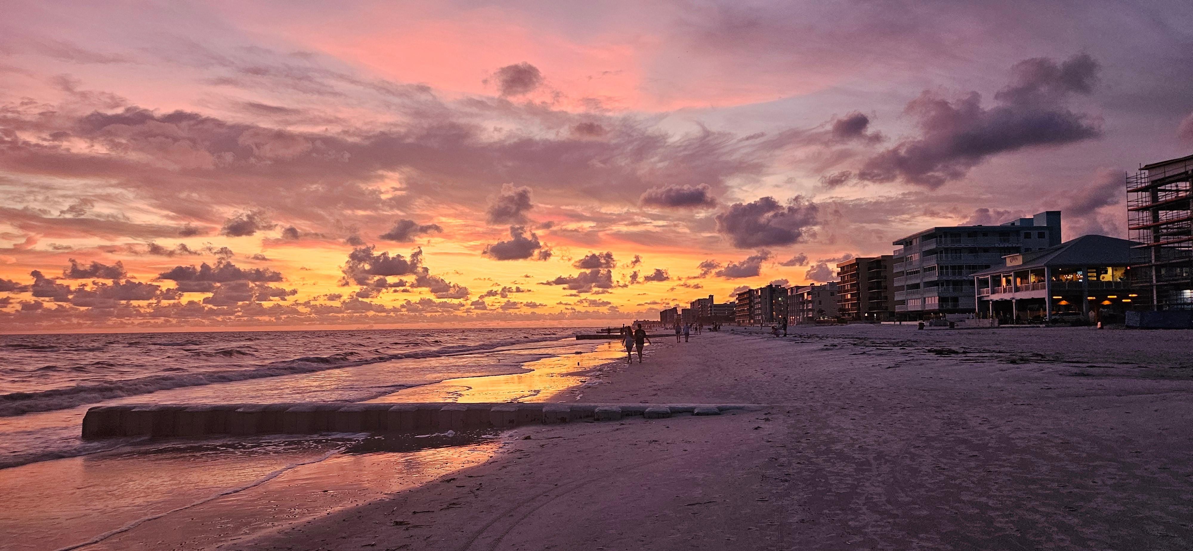 Sunsets on Madeira Beach were the best!