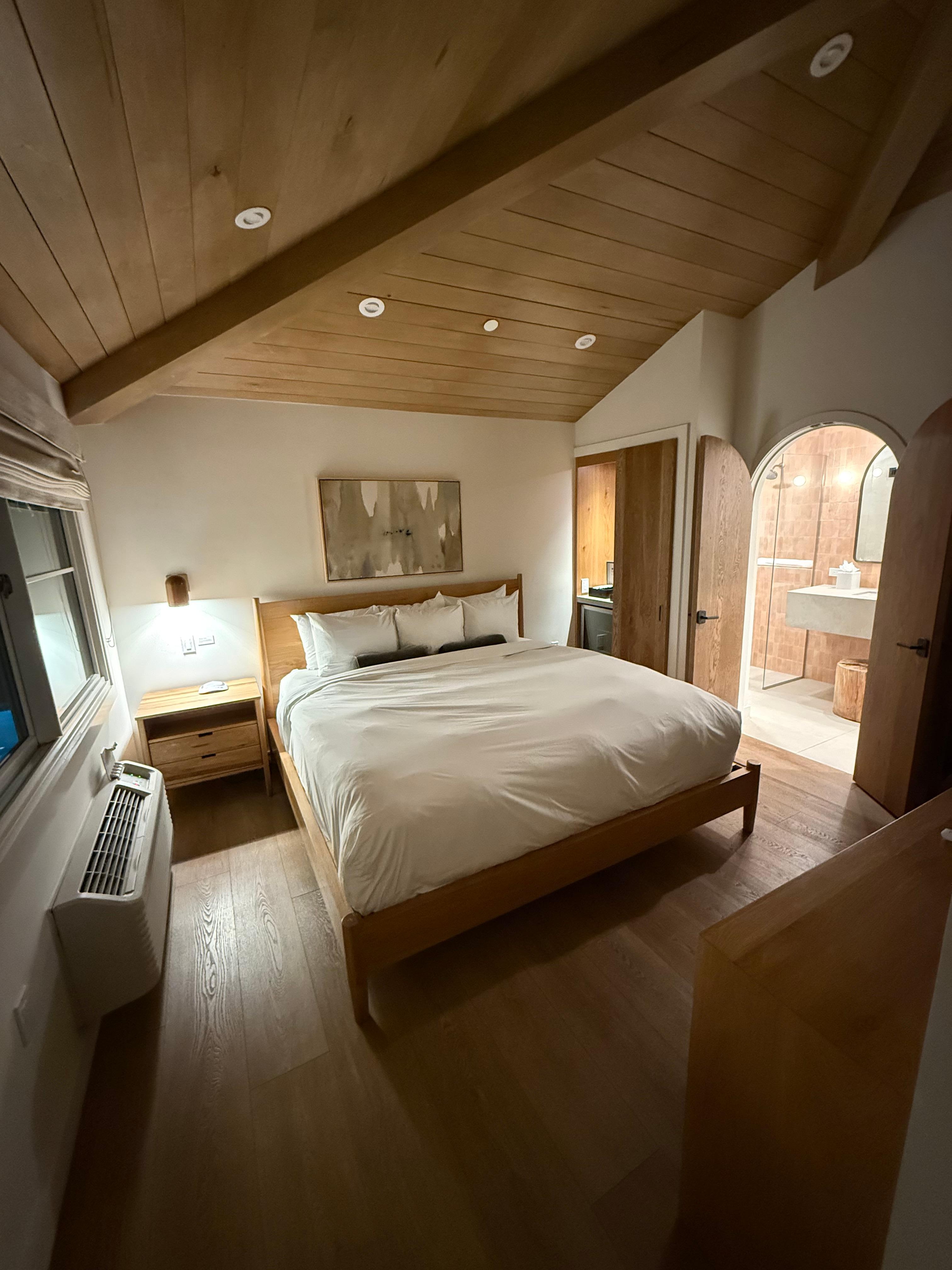 Bedroom, bed was very comfortable 