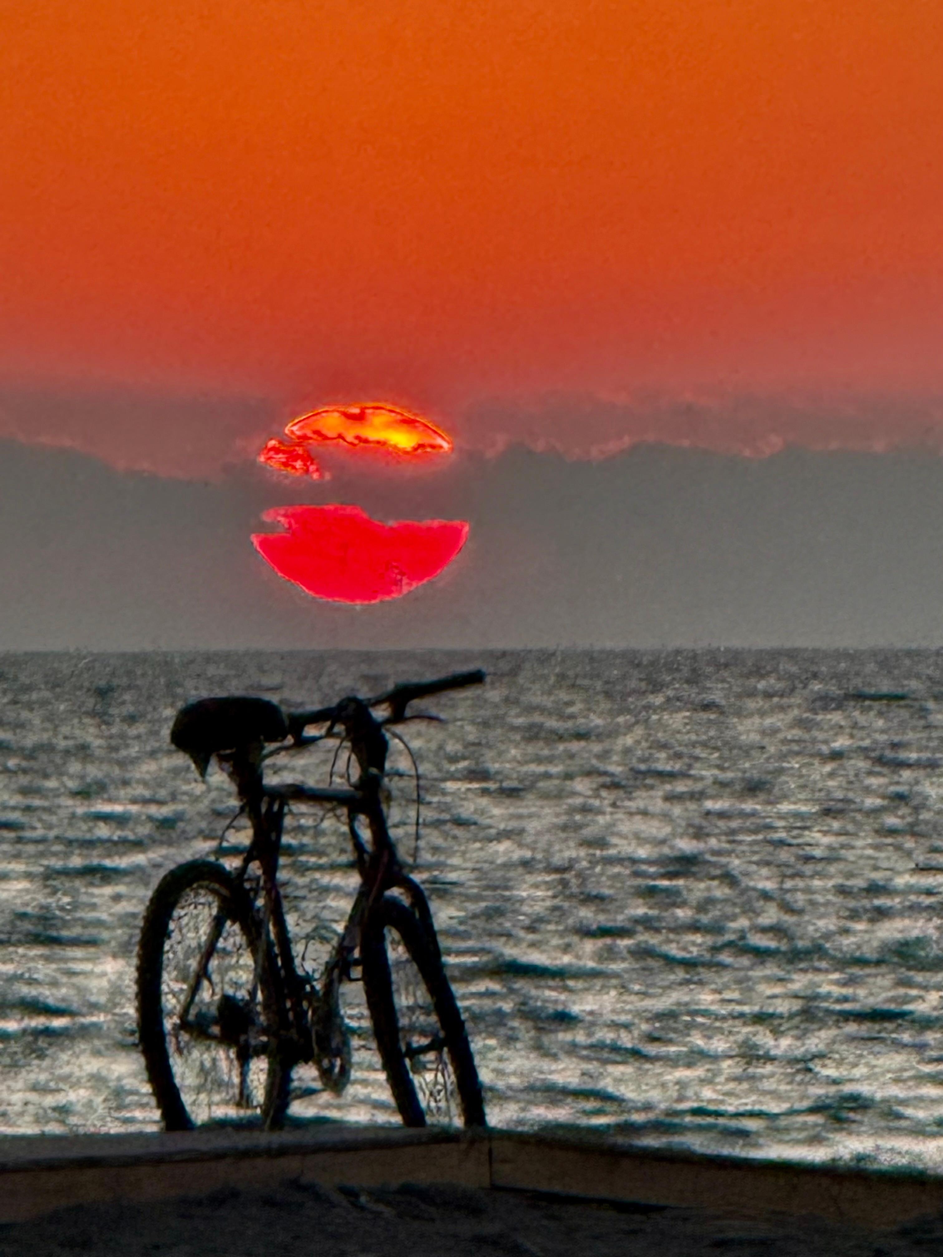 beautiful sunsets at Lake erie few miles away 