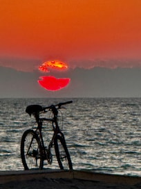 beautiful sunsets at Lake erie few miles away