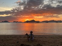 Serene mornings and wonderful sunsets at the Doublegem Beach Resort and Hotel