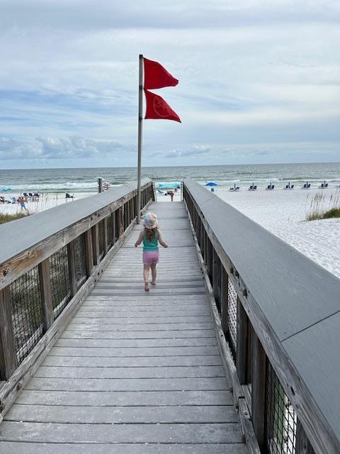 First time to see a beach