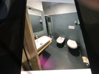 Our well equipped en-suite bathroom.