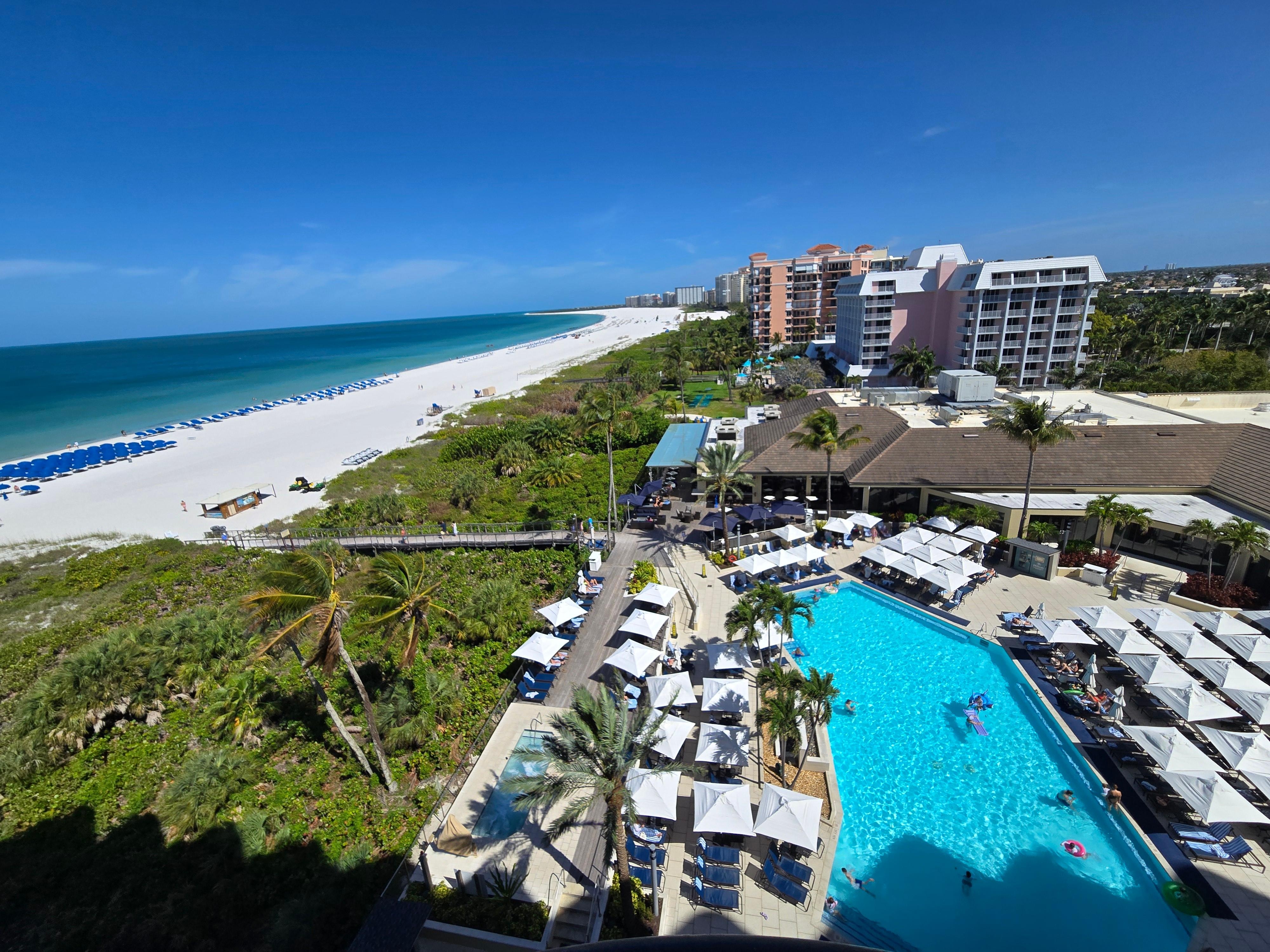 Balcony ocean view 8th floor