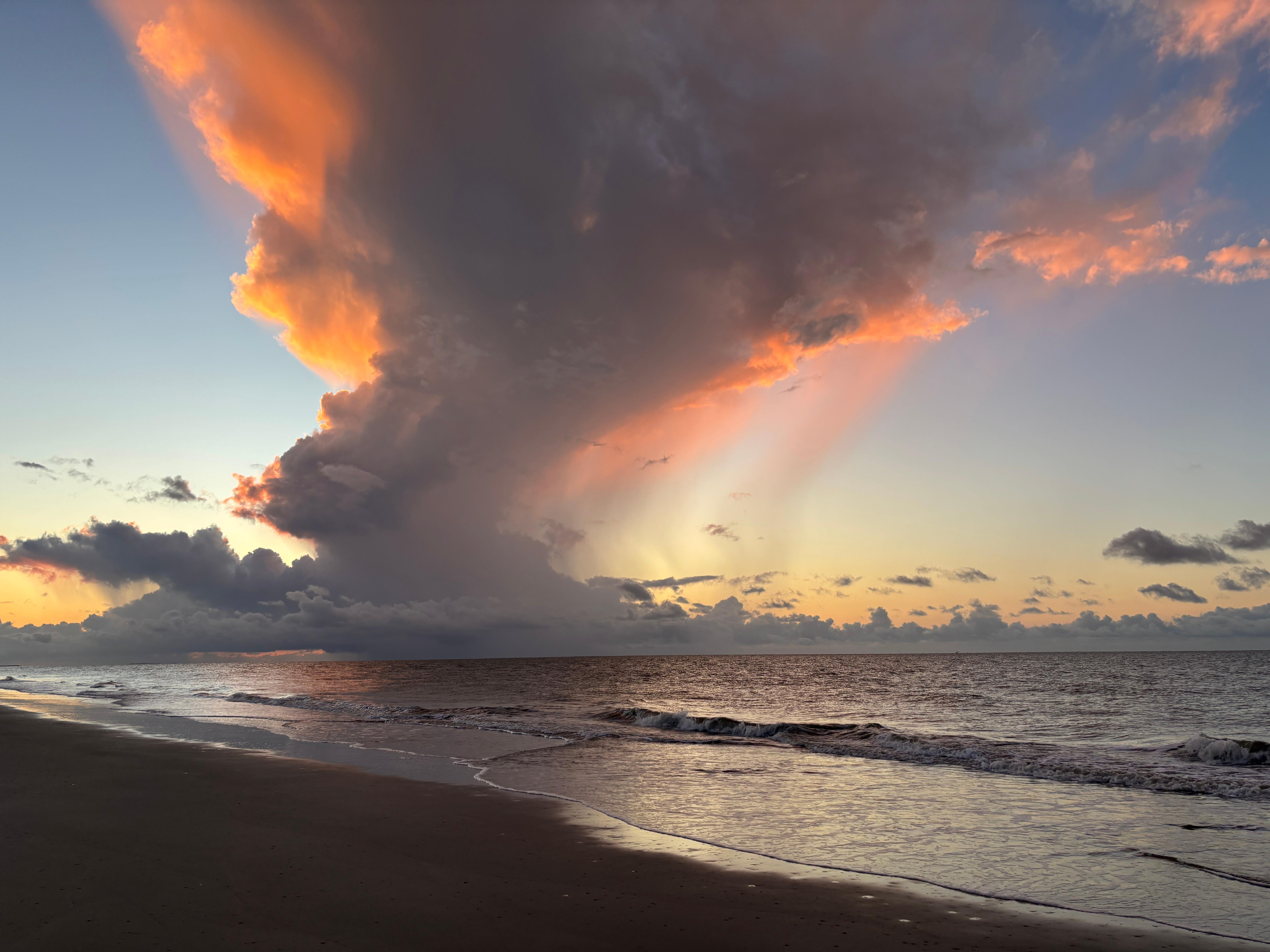 Front row of sunrise if you don’t mind walking 2 minutes. Or just view from balcony 