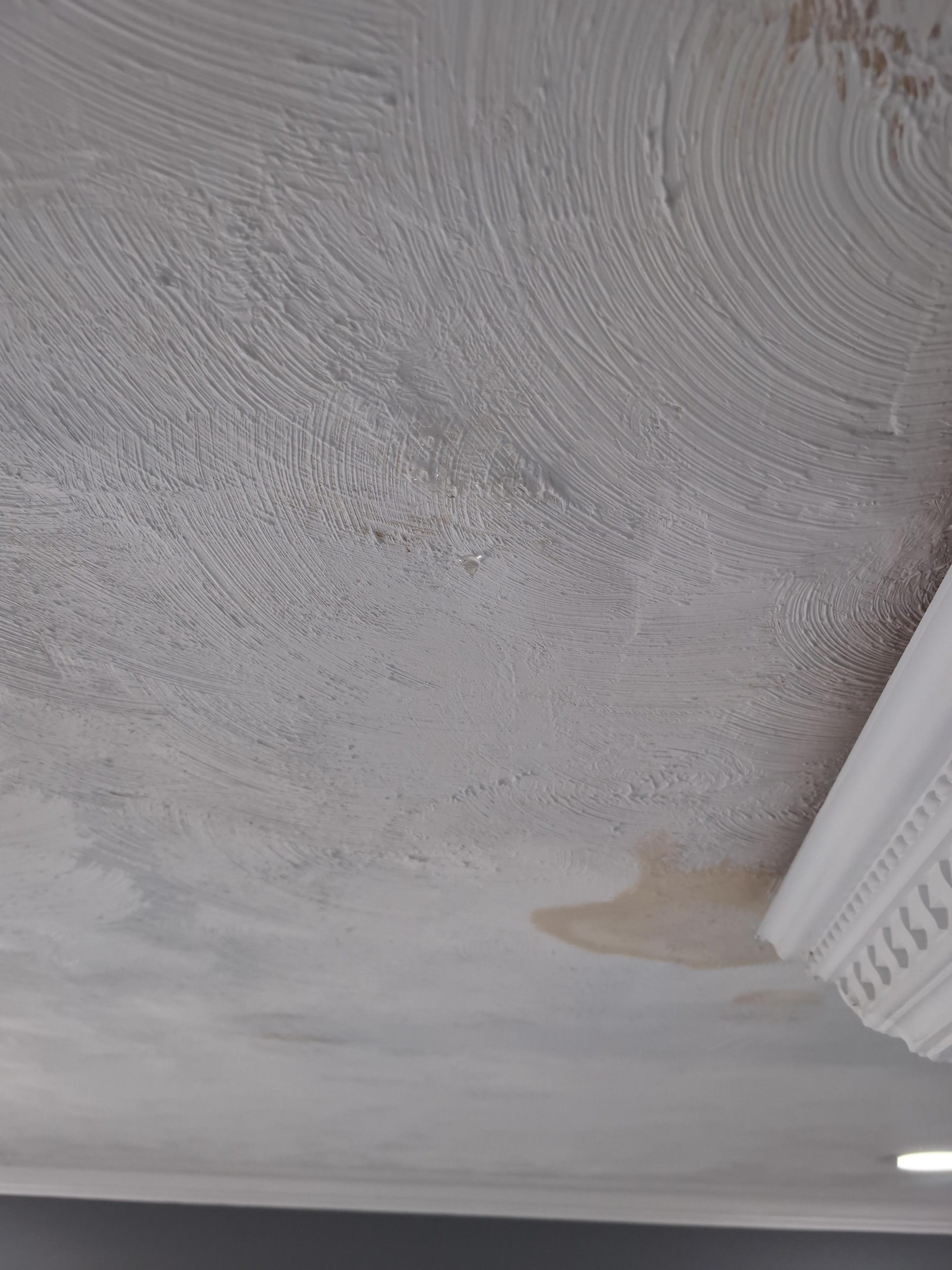 Ceiling was leaking apone arrival 