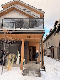 Front of the condo, our side.