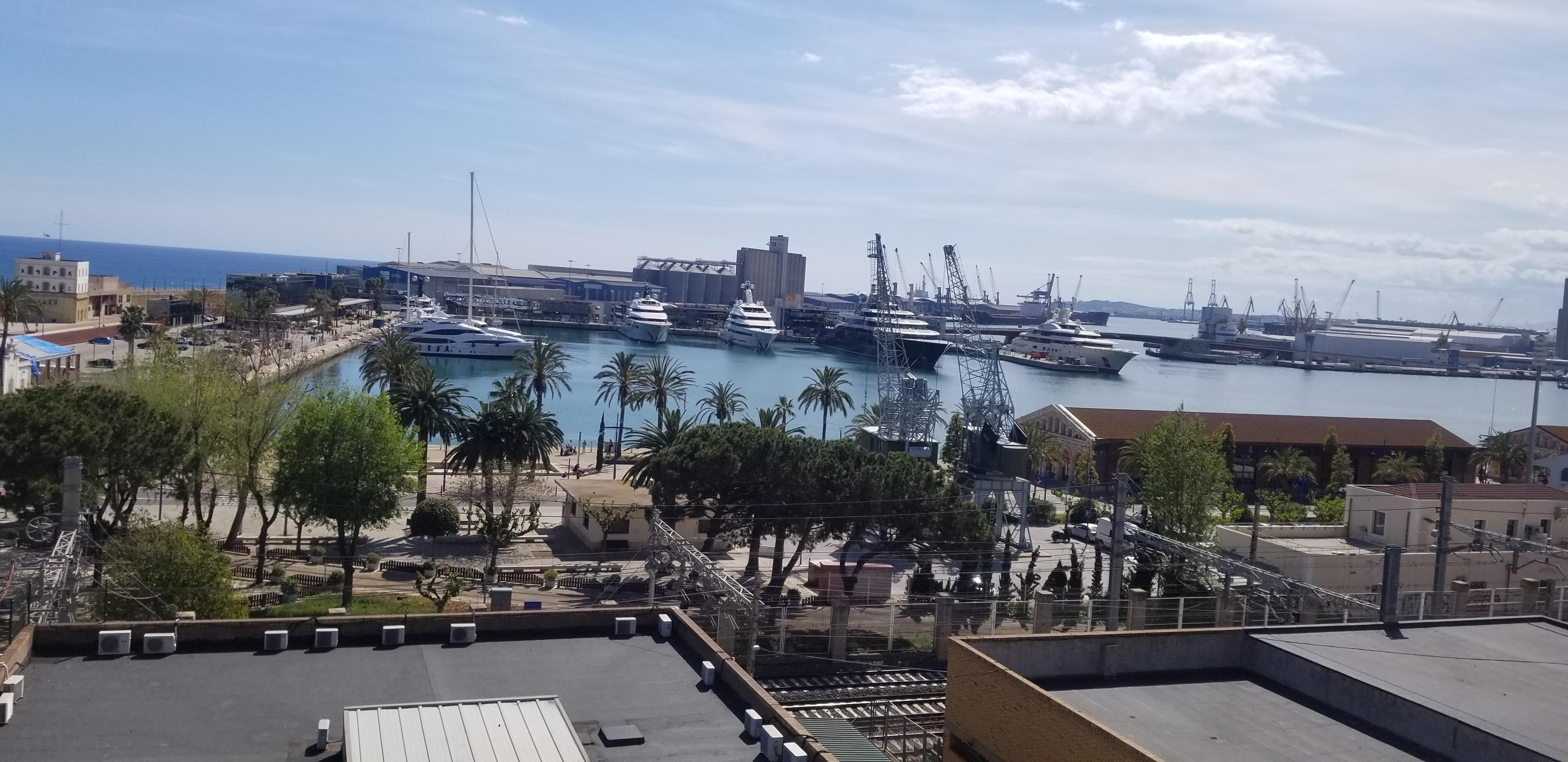 Vue de notre terrasse