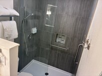 Gorgeous tile shower