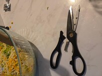 Broken kitchen shears