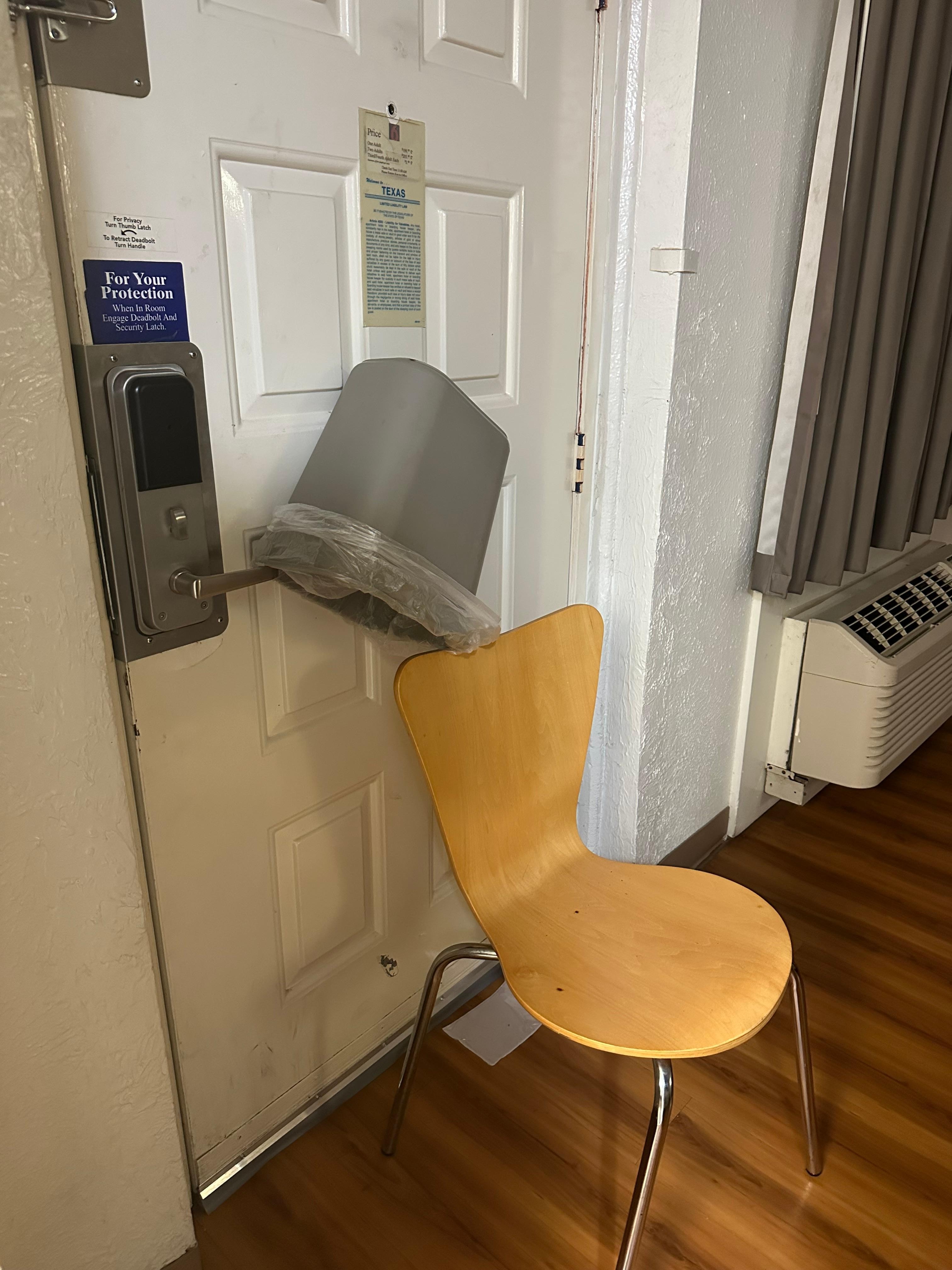 Felt like someone would come In